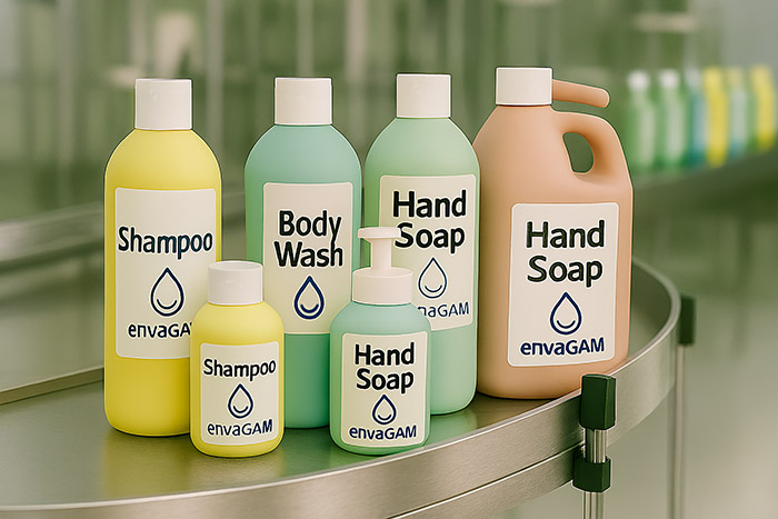 Envasat de productes de neteja, cosmètica i d’higiene personal